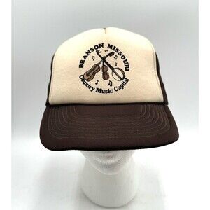 Vintage Supreme Branson Missouri Country Music Foam Strapback Trucker Hat
